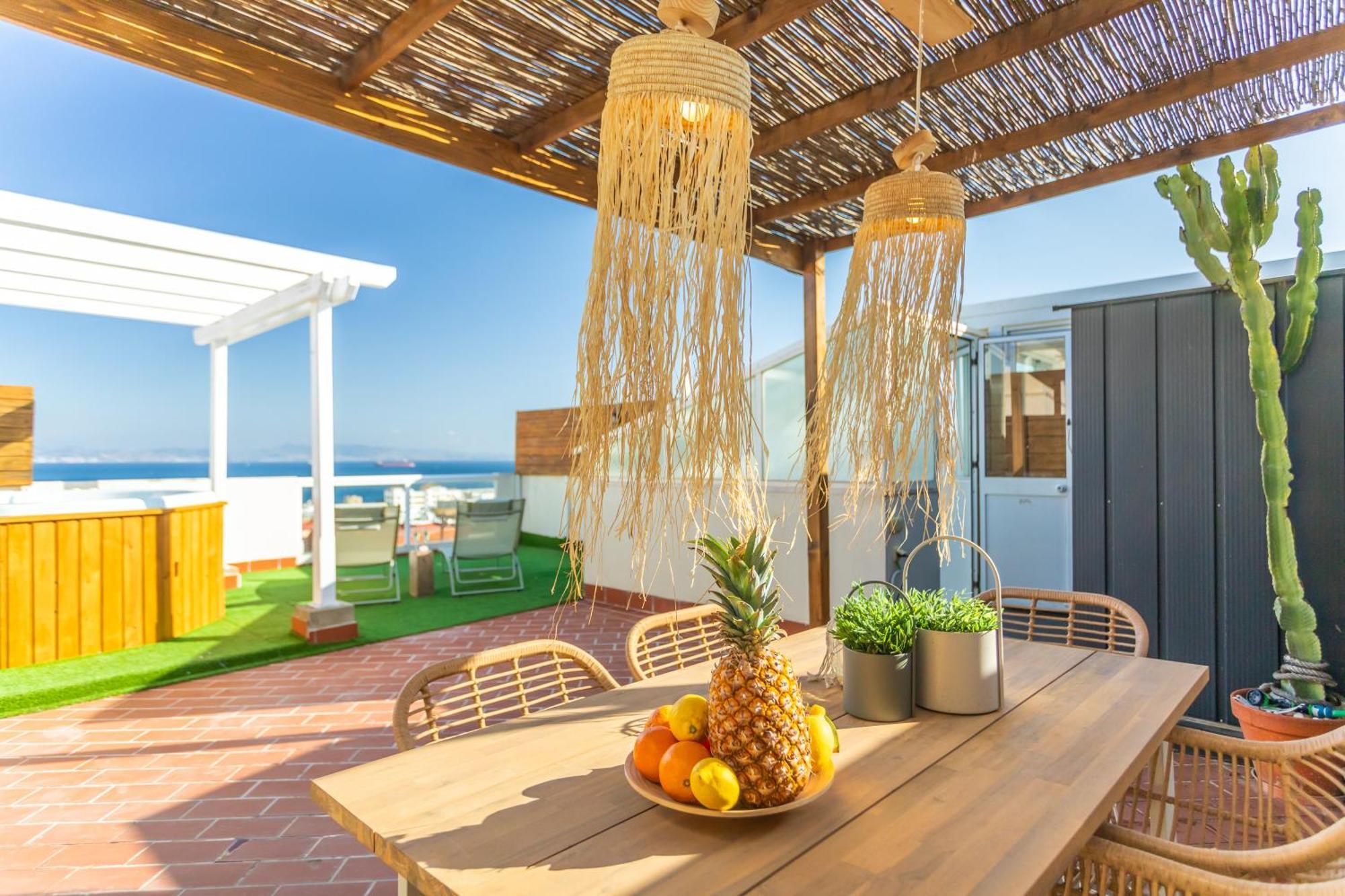 Apartment Terrace With Panoramic Views On Sea & Africa