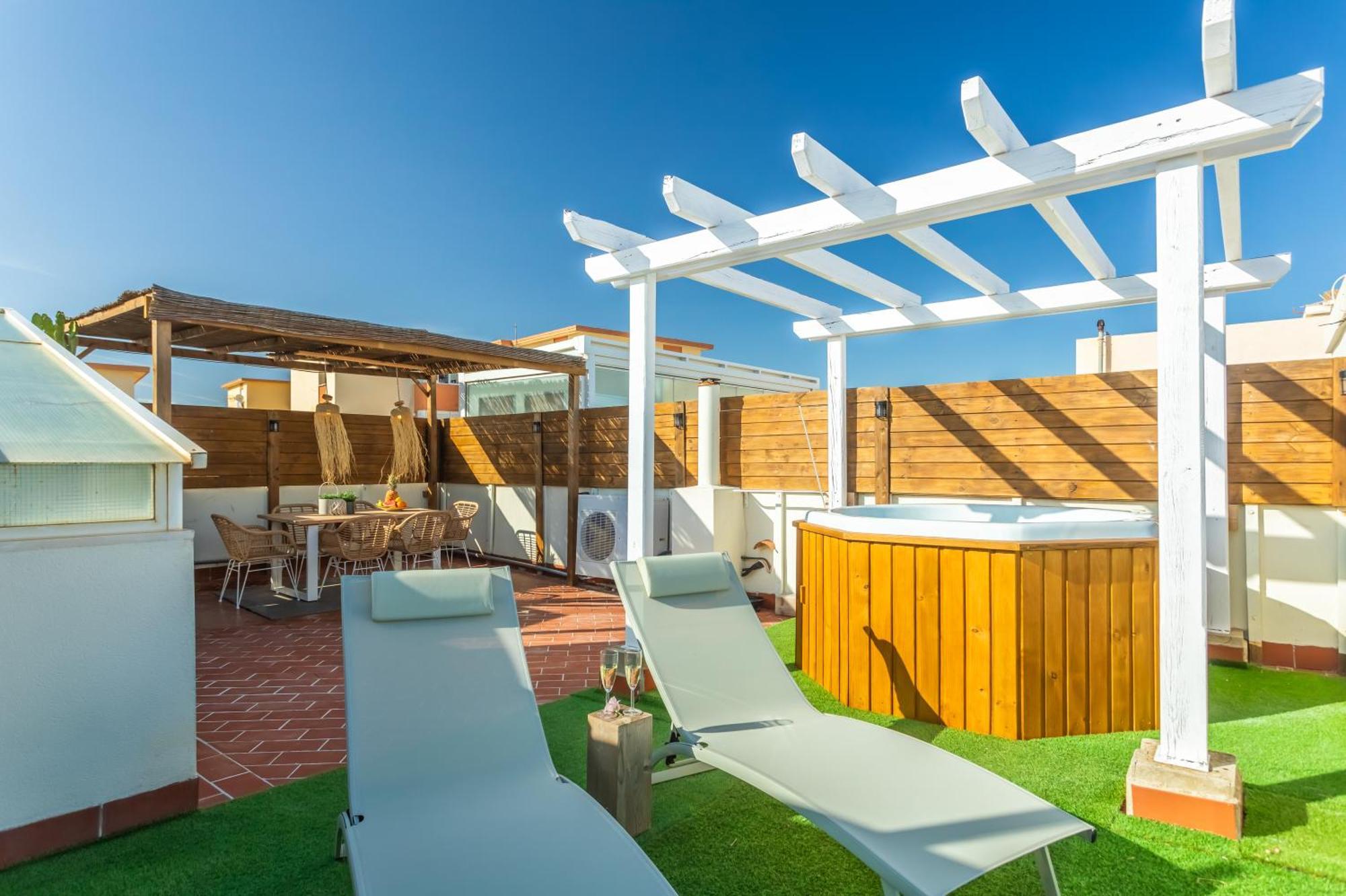 Terrace With Panoramic Views On Sea & Africa