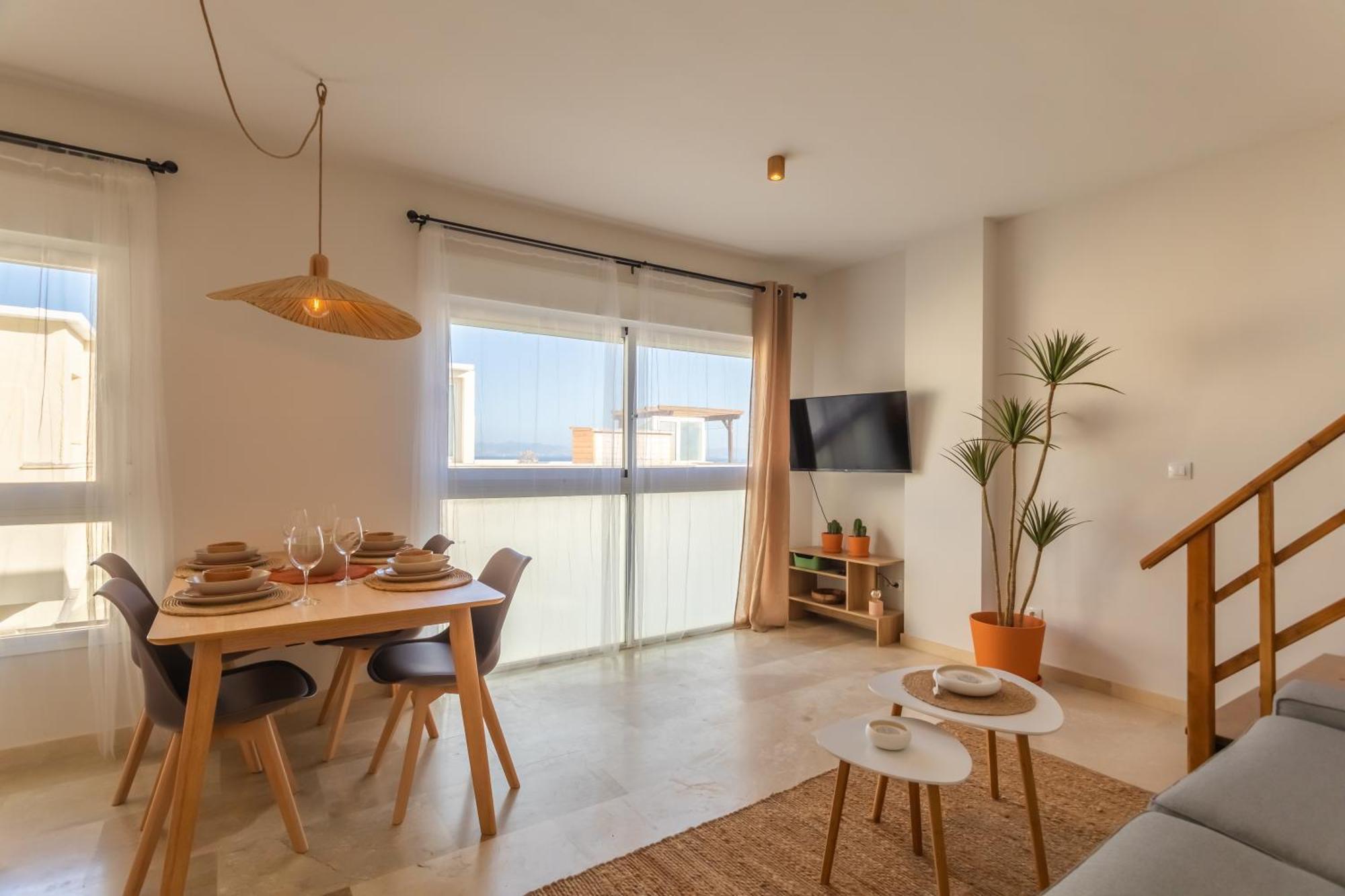 Terrace With Panoramic Views On Sea & Africa Apartment