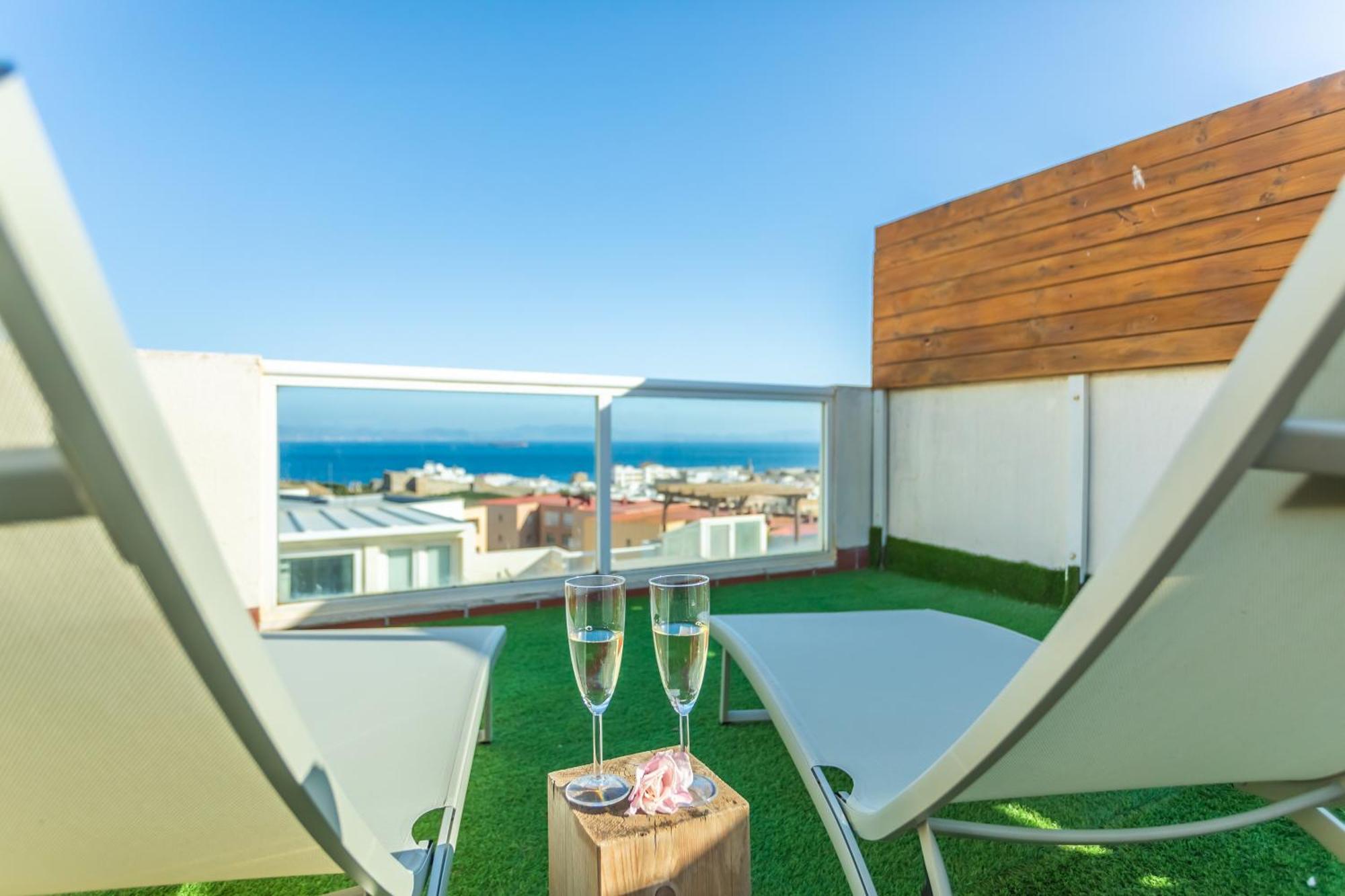Terrace With Panoramic Views On Sea & Africa Apartamento *
