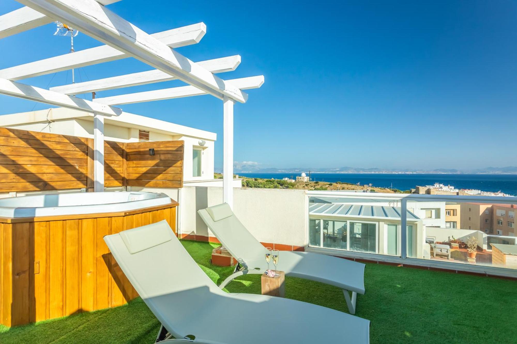 Terrace With Panoramic Views On Sea & Africa *